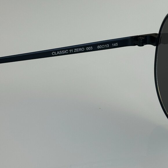 YSL Mens Aviator Sunglasses Classic 11 Zero 003 Mirror Lens - Picture 4 of 5